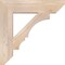 Ekena Millwork Balboa Slat Smooth Bracket, Douglas Fir, 5 1/2"W x 28"D x 28"H BKT06X28X28BOA06SDF - alternate 2
